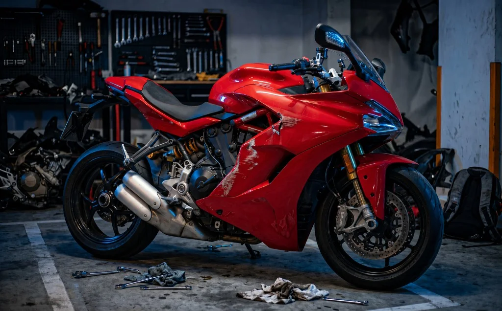 Motorcycle frame and chassis